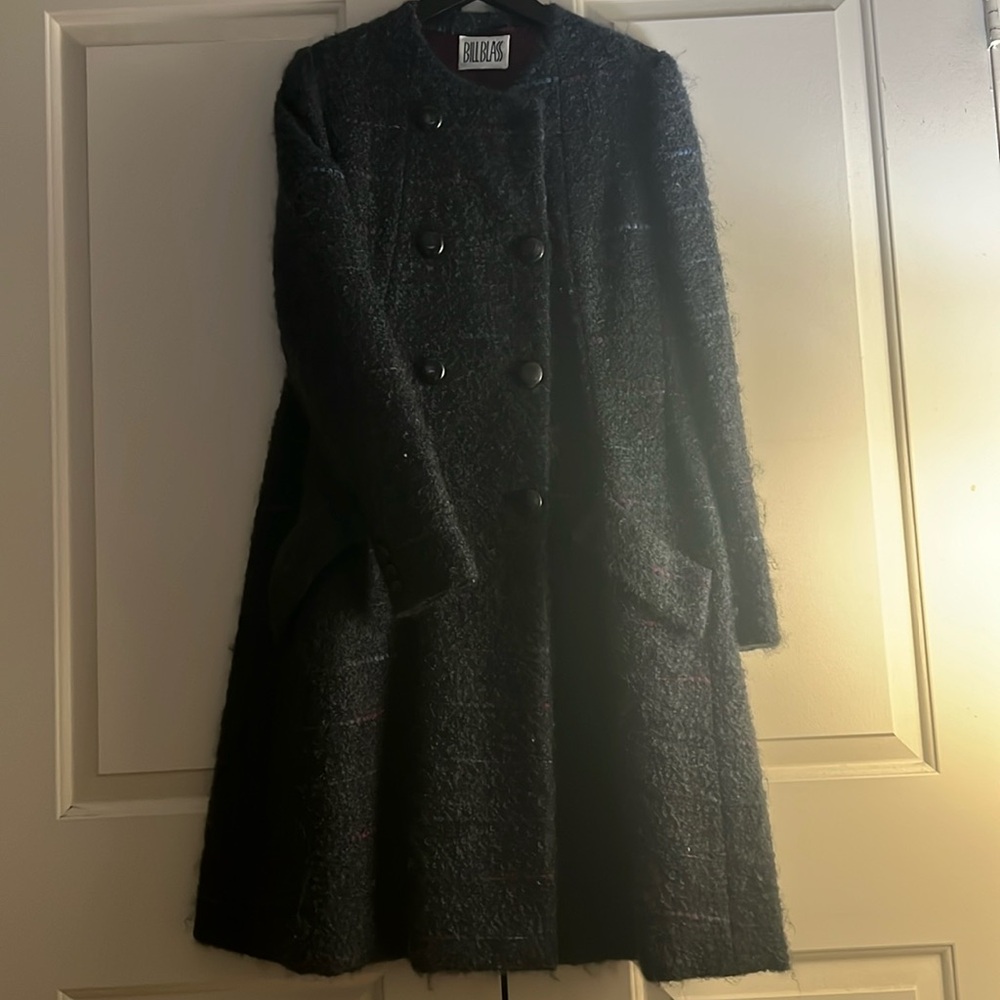 Vintage Bill Blass boucle coat.